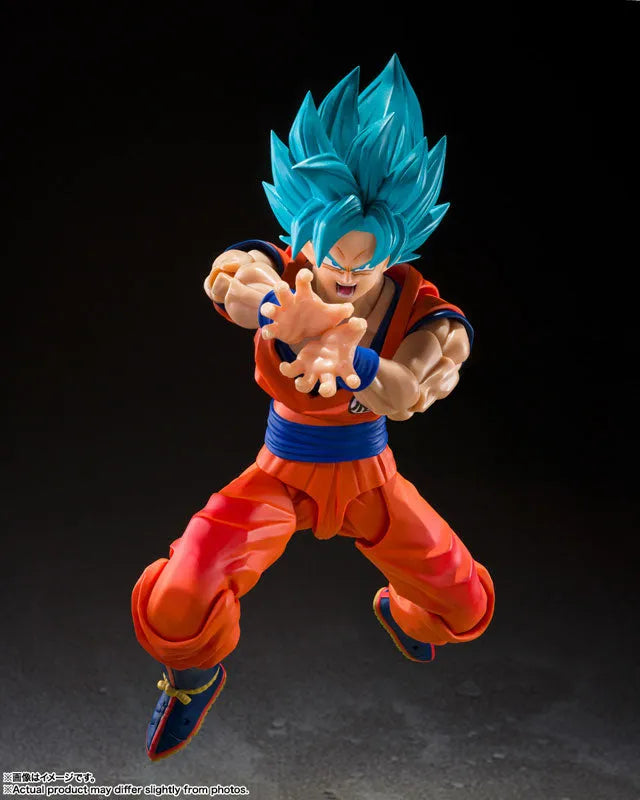 Dragon Ball Super - Son Goku SSGSS - S.H.Figuarts - Blue Power Transcending Limits (Bandai Spirits)ㅤ – Bandai Spirits – ActionFigureBrasil