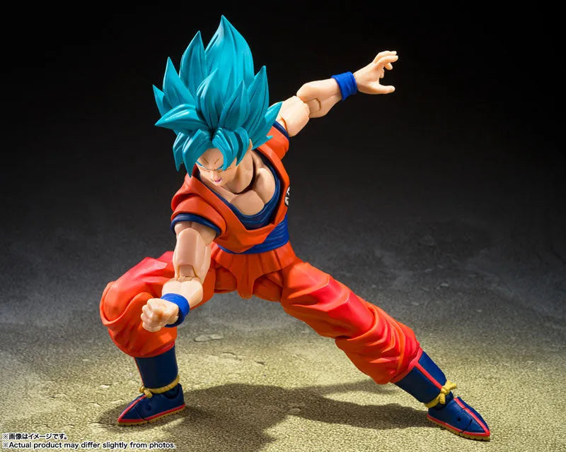 Dragon Ball Super - Son Goku SSGSS - S.H.Figuarts - Blue Power Transcending Limits (Bandai Spirits)ㅤ – Bandai Spirits – ActionFigureBrasil