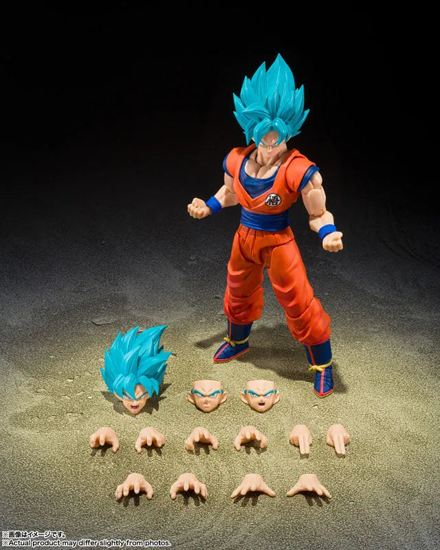 Dragon Ball Super - Son Goku SSGSS - S.H.Figuarts - Blue Power Transcending Limits (Bandai Spirits)ㅤ – Bandai Spirits – ActionFigureBrasil