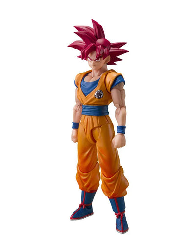 Dragon Ball Super - Son Goku SSJ God - S.H.Figuarts - God Aura (Bandai Spirits)ㅤ – Bandai Spirits – ActionFigureBrasil