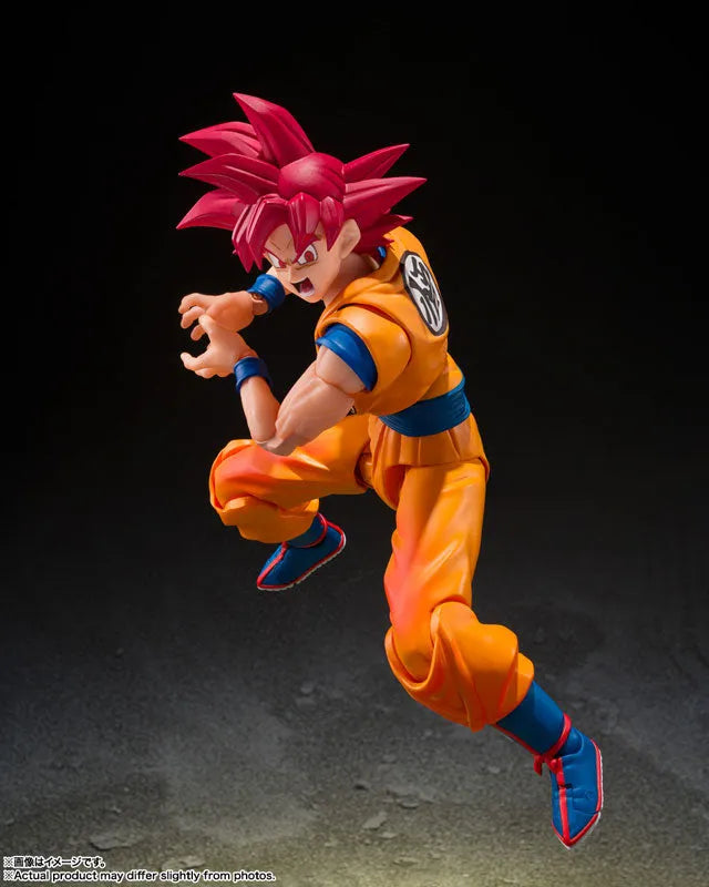 Dragon Ball Super - Son Goku SSJ God - S.H.Figuarts - God Aura (Bandai Spirits)ㅤ – Bandai Spirits – ActionFigureBrasil