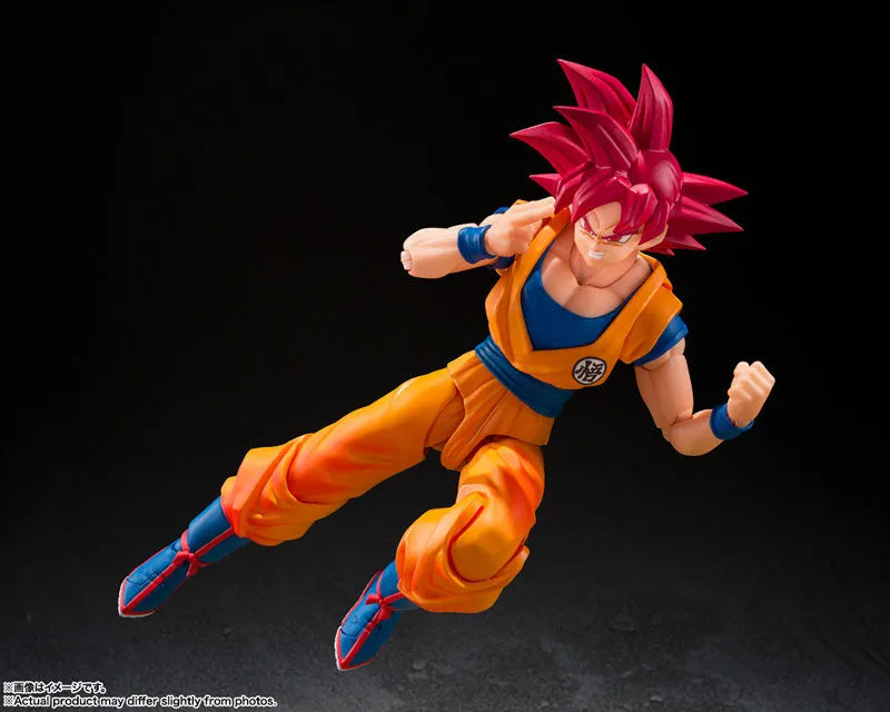 Dragon Ball Super - Son Goku SSJ God - S.H.Figuarts - God Aura (Bandai Spirits)ㅤ – Bandai Spirits – ActionFigureBrasil