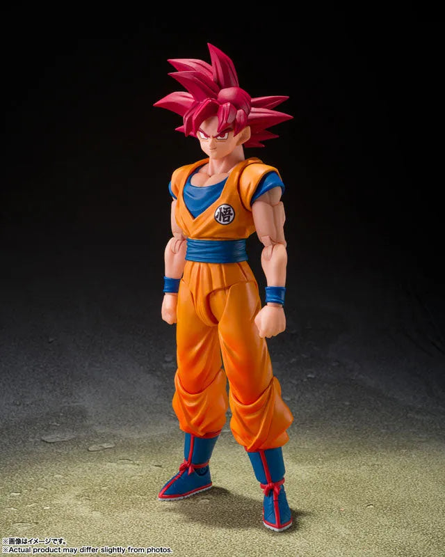 Dragon Ball Super - Son Goku SSJ God - S.H.Figuarts - God Aura (Bandai Spirits)ㅤ – Bandai Spirits – ActionFigureBrasil