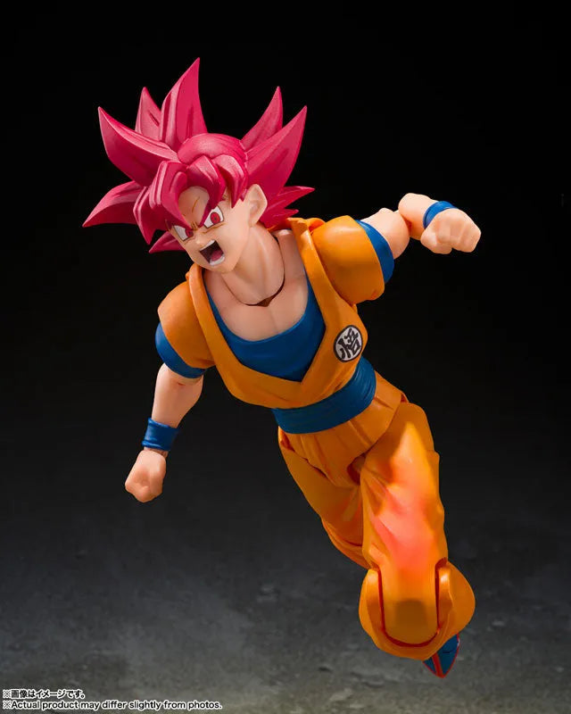 Dragon Ball Super - Son Goku SSJ God - S.H.Figuarts - God Aura (Bandai Spirits)ㅤ – Bandai Spirits – ActionFigureBrasil
