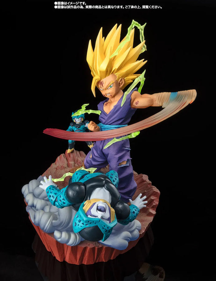 Dragon Ball Z - Cell Jr. - Son Gohan SSJ2 - Chou Gekisen -Extra Battle- - Figuarts ZERO - Anger Exploding Into Power!! (Bandai Spirits) [Shop Exclusive]ㅤ – Bandai Spirits – ActionFigureBrasil