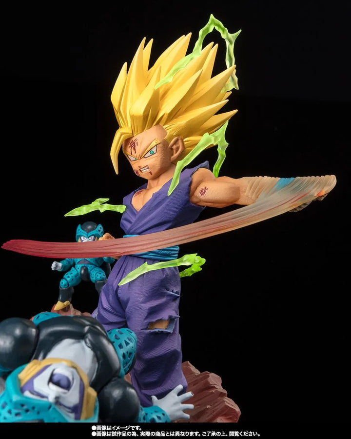 Dragon Ball Z - Cell Jr. - Son Gohan SSJ2 - Chou Gekisen -Extra Battle- - Figuarts ZERO - Anger Exploding Into Power!! (Bandai Spirits) [Shop Exclusive]ㅤ – Bandai Spirits – ActionFigureBrasil