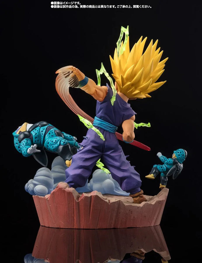 Dragon Ball Z - Cell Jr. - Son Gohan SSJ2 - Chou Gekisen -Extra Battle- - Figuarts ZERO - Anger Exploding Into Power!! (Bandai Spirits) [Shop Exclusive]ㅤ – Bandai Spirits – ActionFigureBrasil
