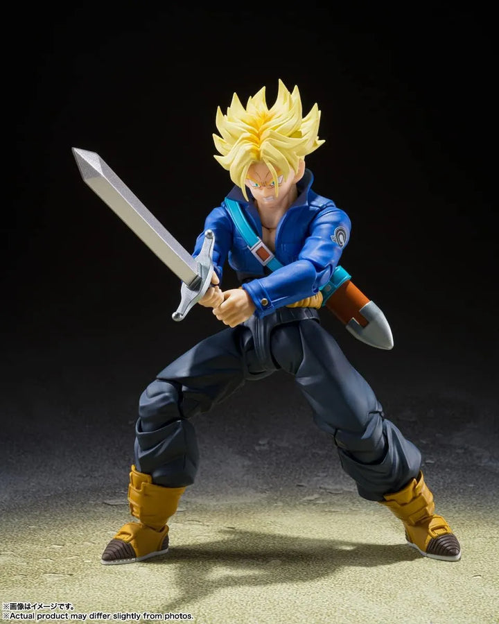 Dragon Ball Z - Future Trunks - Future Trunks SSJ - S.H.Figuarts - The Boy From The Future (Bandai Spirits)ㅤ – Bandai Spirits – ActionFigureBrasil