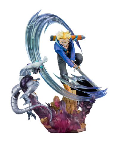 Dragon Ball Z - Future Trunks SSJ - Mecha Freezer - Chou Gekisen -Extra Battle- - Figuarts ZERO - Super Saiyan Trunks -The Second Super Saiyan- (Bandai Spirits) [Shop Exclusive]ㅤ – Bandai Spirits – ActionFigureBrasil