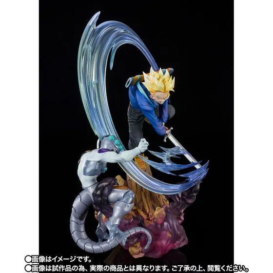 Dragon Ball Z - Future Trunks SSJ - Mecha Freezer - Chou Gekisen -Extra Battle- - Figuarts ZERO - Super Saiyan Trunks -The Second Super Saiyan- (Bandai Spirits) [Shop Exclusive]ㅤ – Bandai Spirits – ActionFigureBrasil