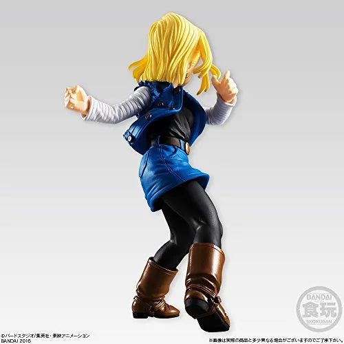 Dragon Ball Z - Ju-hachi Gou (Android 18) - Bandai Shokugan - Candy Toy - Dragon Ball STYLING (Bandai)ㅤ – Bandai – ActionFigureBrasil