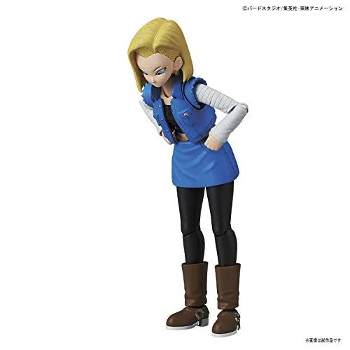 Dragon Ball Z - Ju-hachi Gou (Android 18) - Figure-rise Standardㅤ – Bandai – ActionFigureBrasil