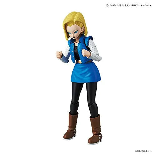 Dragon Ball Z - Ju-hachi Gou (Android 18) - Figure-rise Standardㅤ – Bandai – ActionFigureBrasil