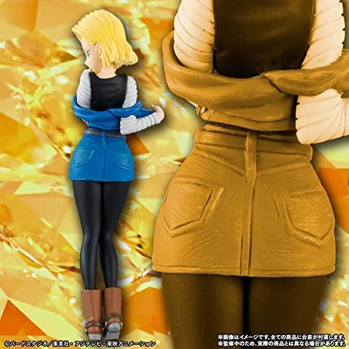 Dragon Ball Z - Ju-hachi Gou (Android 18) - HG Girls - High Grade Real Figureㅤ – Bandai – ActionFigureBrasil