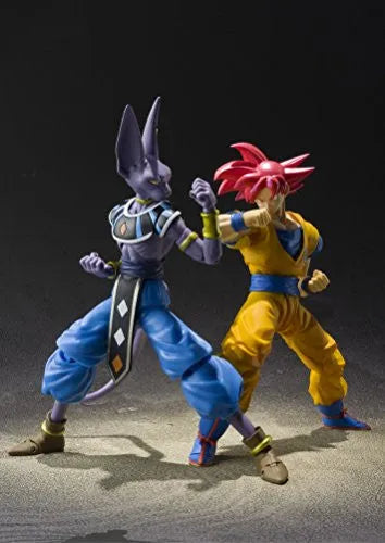 Dragon Ball Z: Kami to Kami - Son Goku SSJ God - S.H.Figuarts (Bandai)ㅤ – Bandai – ActionFigureBrasil
