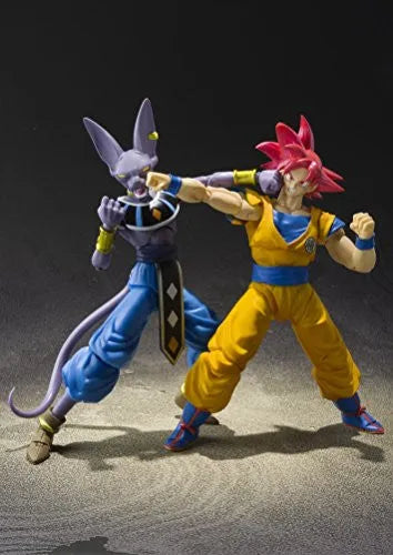 Dragon Ball Z: Kami to Kami - Son Goku SSJ God - S.H.Figuarts (Bandai)ㅤ – Bandai – ActionFigureBrasil