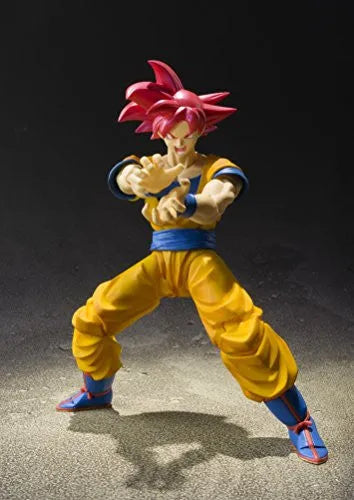 Dragon Ball Z: Kami to Kami - Son Goku SSJ God - S.H.Figuarts (Bandai)ㅤ – Bandai – ActionFigureBrasil
