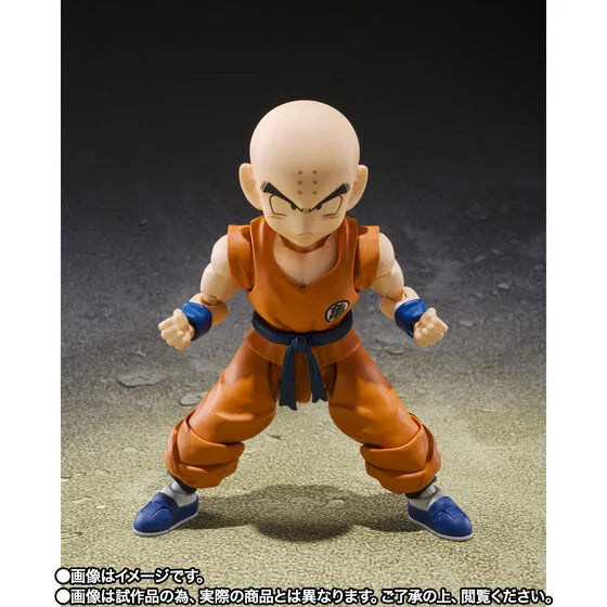 Dragon Ball Z - Krillin - S.H.Figuarts - Son Goku’s Old Friend (Bandai Spirits) [Shop Exclusive]ㅤ – Bandai Spirits – ActionFigureBrasil
