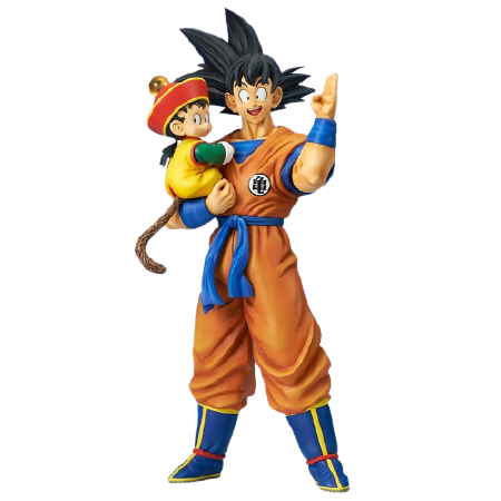 Dragon Ball Z - Son Gohan - Son Goku - Gigantic Series (Premium Bandai) [Shop Exclusive]ㅤ – Bandai – ActionFigureBrasil