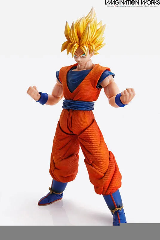 Dragon Ball Z - Son Goku - Son Goku SSJ - Imagination Works - 1/9 (Bandai Spirits)ㅤ – Bandai Spirits – ActionFigureBrasil