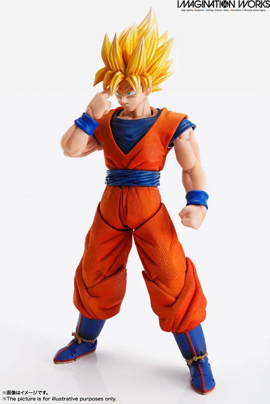 Dragon Ball Z - Son Goku - Son Goku SSJ - Imagination Works - 1/9 (Bandai Spirits)ㅤ – Bandai Spirits – ActionFigureBrasil