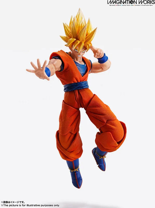 Dragon Ball Z - Son Goku - Son Goku SSJ - Imagination Works - 1/9 (Bandai Spirits)ㅤ – Bandai Spirits – ActionFigureBrasil