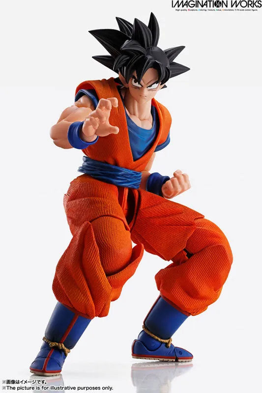 Dragon Ball Z - Son Goku - Son Goku SSJ - Imagination Works - 1/9 (Bandai Spirits)ㅤ – Bandai Spirits – ActionFigureBrasil