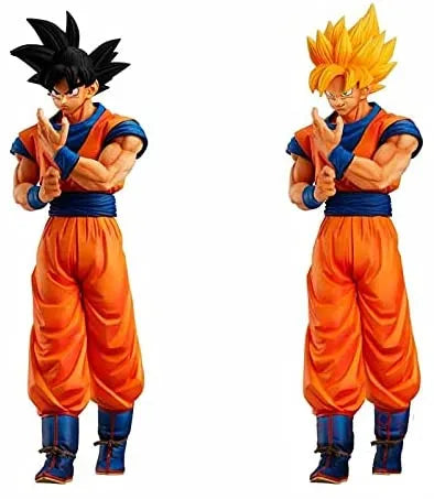 Dragon Ball Z - Son Goku - Son Goku SSJ - Solid Edge Works - The Departure - vol.1 - Set of 2 (Bandai Spirits)ㅤ – Bandai Spirits – ActionFigureBrasil