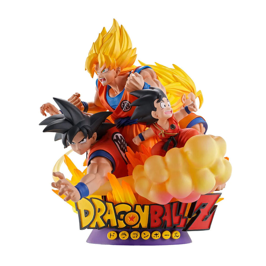 Dragon Ball Z - Son Goku - Son Goku SSJ - Son Goku SSJ3 - Puchirama DX - Dracap RE BIRTH 01 (MegaHouse) [Shop Exclusive]ㅤ – MegaHouse – ActionFigureBrasil
