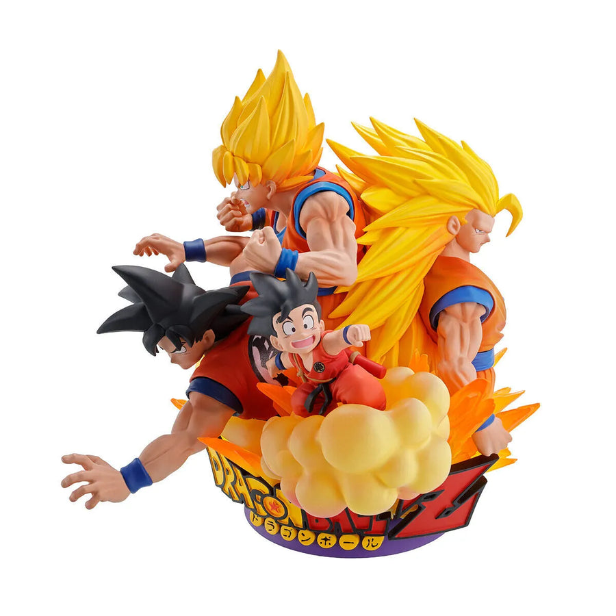 Dragon Ball Z - Son Goku - Son Goku SSJ - Son Goku SSJ3 - Puchirama DX - Dracap RE BIRTH 01 (MegaHouse) [Shop Exclusive]ㅤ – MegaHouse – ActionFigureBrasil