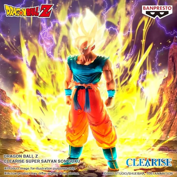 Dragon Ball Z - Son Goku SSJ - Clearise (Bandai Spirits)ㅤ – Bandai Spirits – ActionFigureBrasil