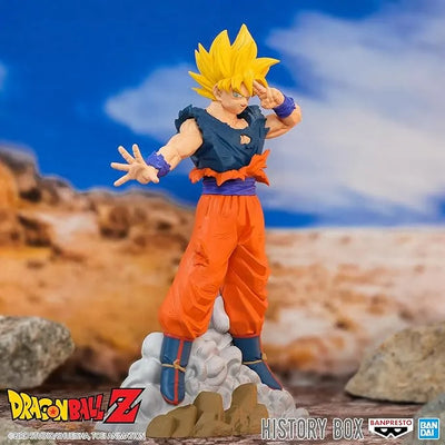 Dragon Ball Z - Son Goku SSJ - History Box (Bandai Spirits)ㅤ – Bandai Spirits – ActionFigureBrasil — ângulo diferente