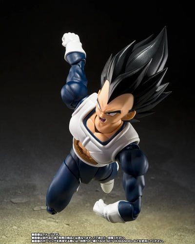 Dragon Ball Z - Vegeta - S.H.Figuarts - Older Style Battle Clothes (Bandai Spirits) [Shop Exclusive]ㅤ – Bandai Spirits – ActionFigureBrasil — embalagem