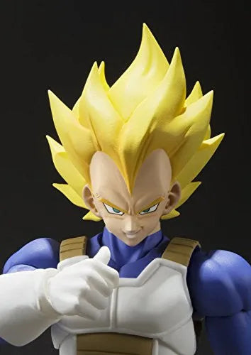 Dragon Ball Z - Vegeta SSJ - S.H.Figuarts (Bandai)ㅤ – Bandai – ActionFigureBrasil