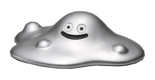 Dragon Quest - Metal Bubble Slime - Dragon Quest Sofubi Monster - 030 (Square Enix)ㅤ – Square Enix – ActionFigureBrasil