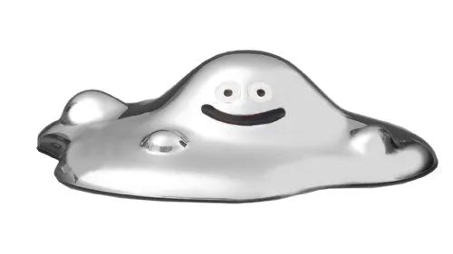 Dragon Quest - Metal Bubble Slime - Metallic Monsters Gallery (Square Enix)ㅤ – Square Enix – ActionFigureBrasil
