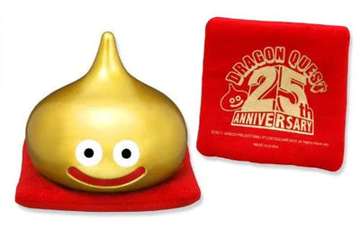 Dragon Quest - Slime - Dragon Quest Sofubi Monster - 25th Anniversary Gold color (Square Enix)ㅤ – Square Enix – ActionFigureBrasil — ângulo diferente
