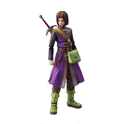 Dragon Quest XI Sugisarishi Toki wo Motomete - Kurucchi - Shujinkou - Slime - Bring Artsㅤ – Square Enix – ActionFigureBrasil — ângulo diferente