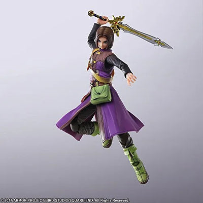 Dragon Quest XI Sugisarishi Toki wo Motomete - Kurucchi - Shujinkou - Slime - Bring Artsㅤ – Square Enix – ActionFigureBrasil — detalhe do produto