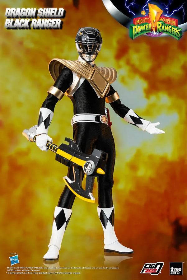 Dragon Shield Black Ranger – Threezero – ActionFigure Brasil