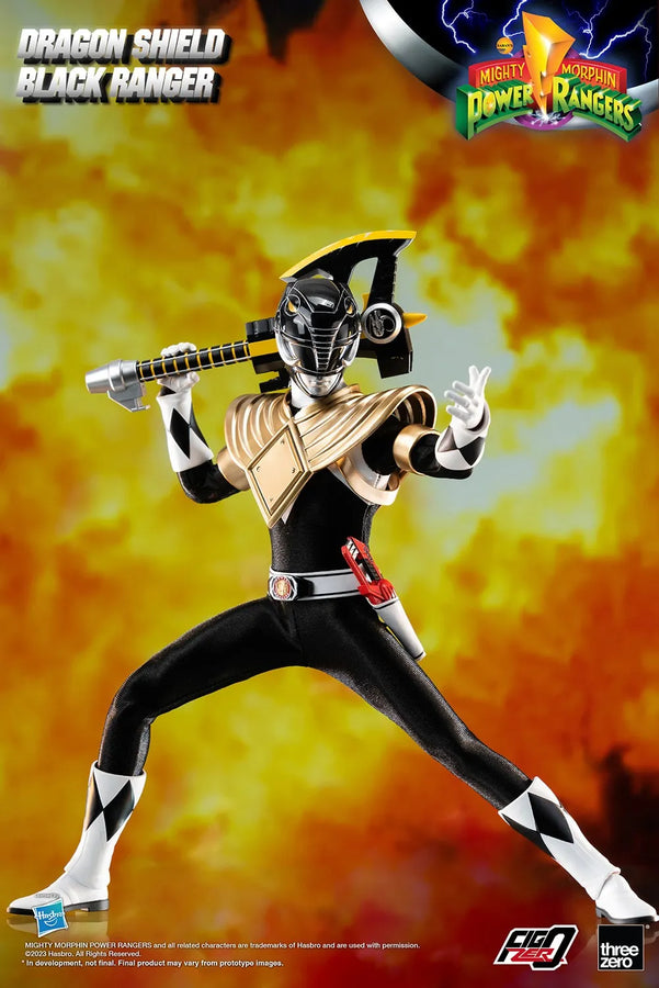 Dragon Shield Black Ranger – Threezero – ActionFigure Brasil