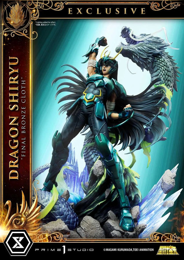 Dragon Shiryu (Exclusive Version) Saint Seiya – Prime1Studio – ActionFigure Brasil