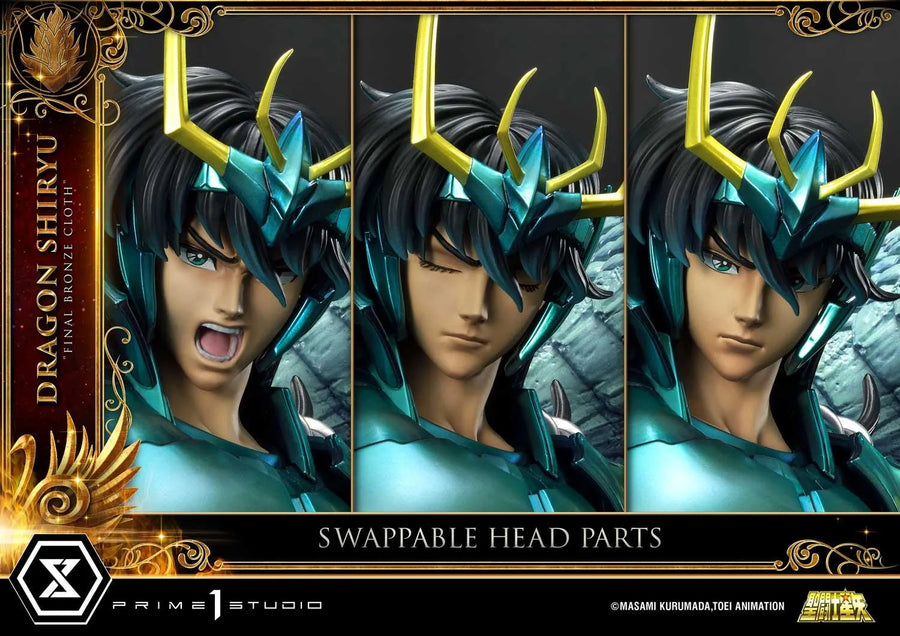 Dragon Shiryu (Exclusive Version) Saint Seiya – Prime1Studio – ActionFigure Brasil