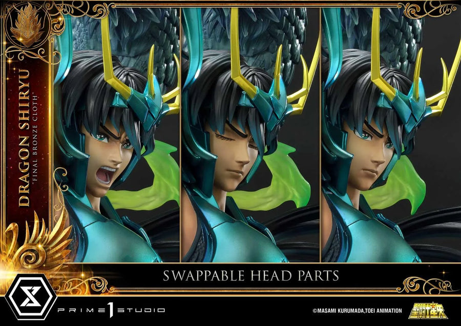 Dragon Shiryu (Exclusive Version) Saint Seiya – Prime1Studio – ActionFigure Brasil