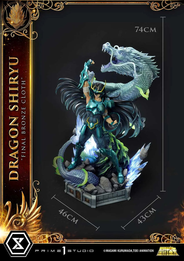 Dragon Shiryu (Final Bronze Cloth Edition) Saint Seiya – Prime1Studio – ActionFigure Brasil