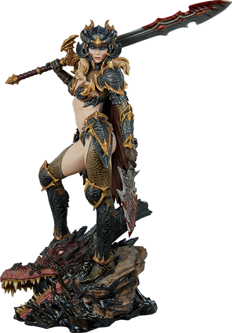 Dragon Slayer: Warrior Forged in Flame - LIMITED EDITION: 2500 (Exclusive) – Sideshow Collectibles – ActionFigure Brasil