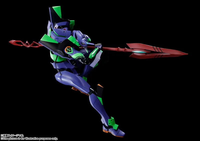 DYNACTION Regular Humanoid Battle Weapon Synthetic Human EVA-01 + Spear of Cassius (Renewal Color Edition)ㅤ – Bandai Spirits – ActionFigureBrasil