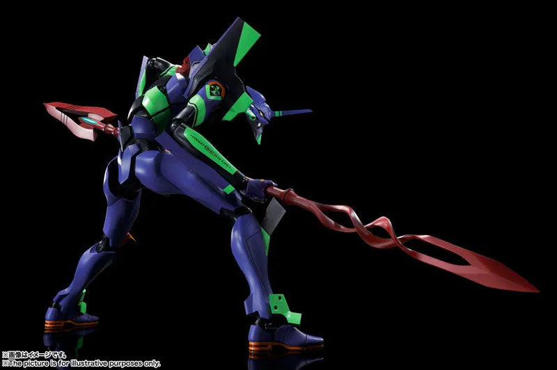 DYNACTION Regular Humanoid Battle Weapon Synthetic Human EVA-01 + Spear of Cassius (Renewal Color Edition)ㅤ – Bandai Spirits – ActionFigureBrasil