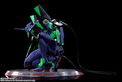 DYNACTION Regular Humanoid Battle Weapon Synthetic Human EVA-01 + Spear of Cassius (Renewal Color Edition)ㅤ – Bandai Spirits – ActionFigureBrasil — close