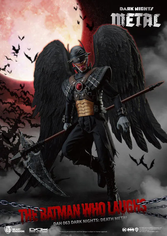 Dynamic 8ction Heroes #063 -Action Figure: DC Comics- The Batman Who Laughs [Comic / Dark Nights: Metal]ㅤ – Beast Kingdom – ActionFigureBrasil